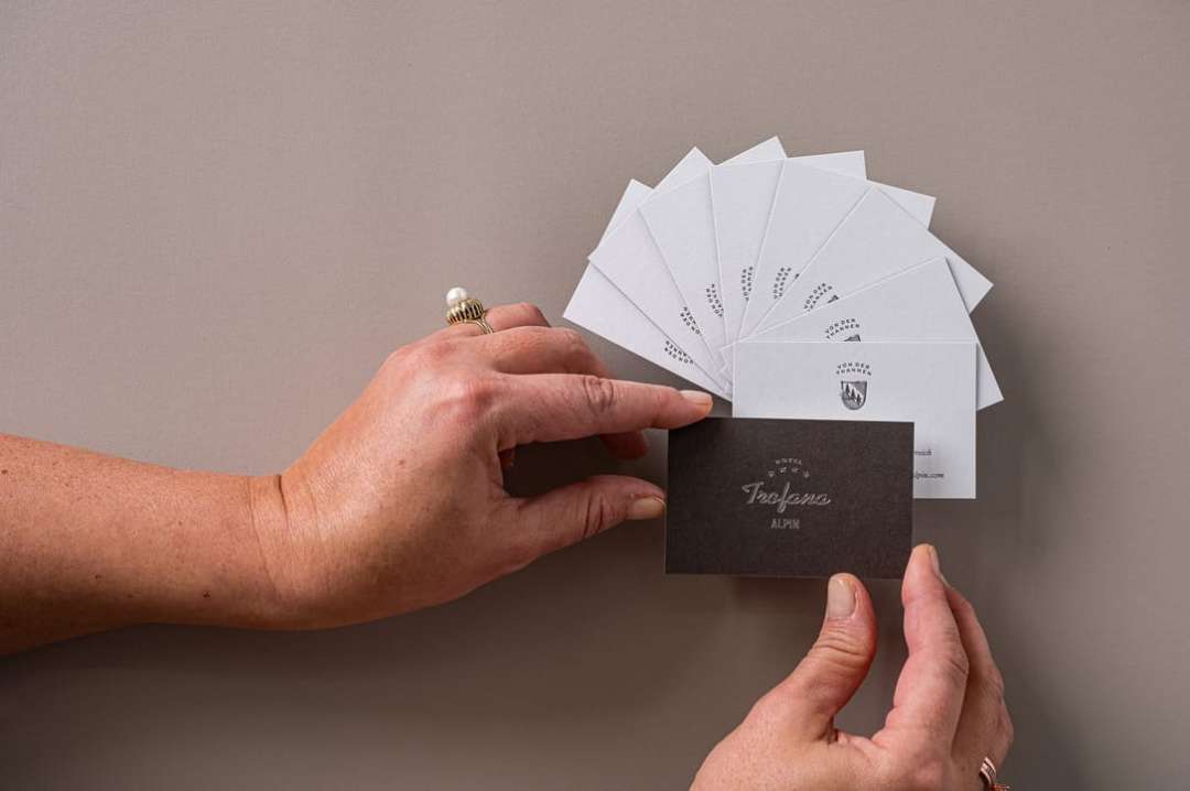 Business Visitenkarten im Letterpress
