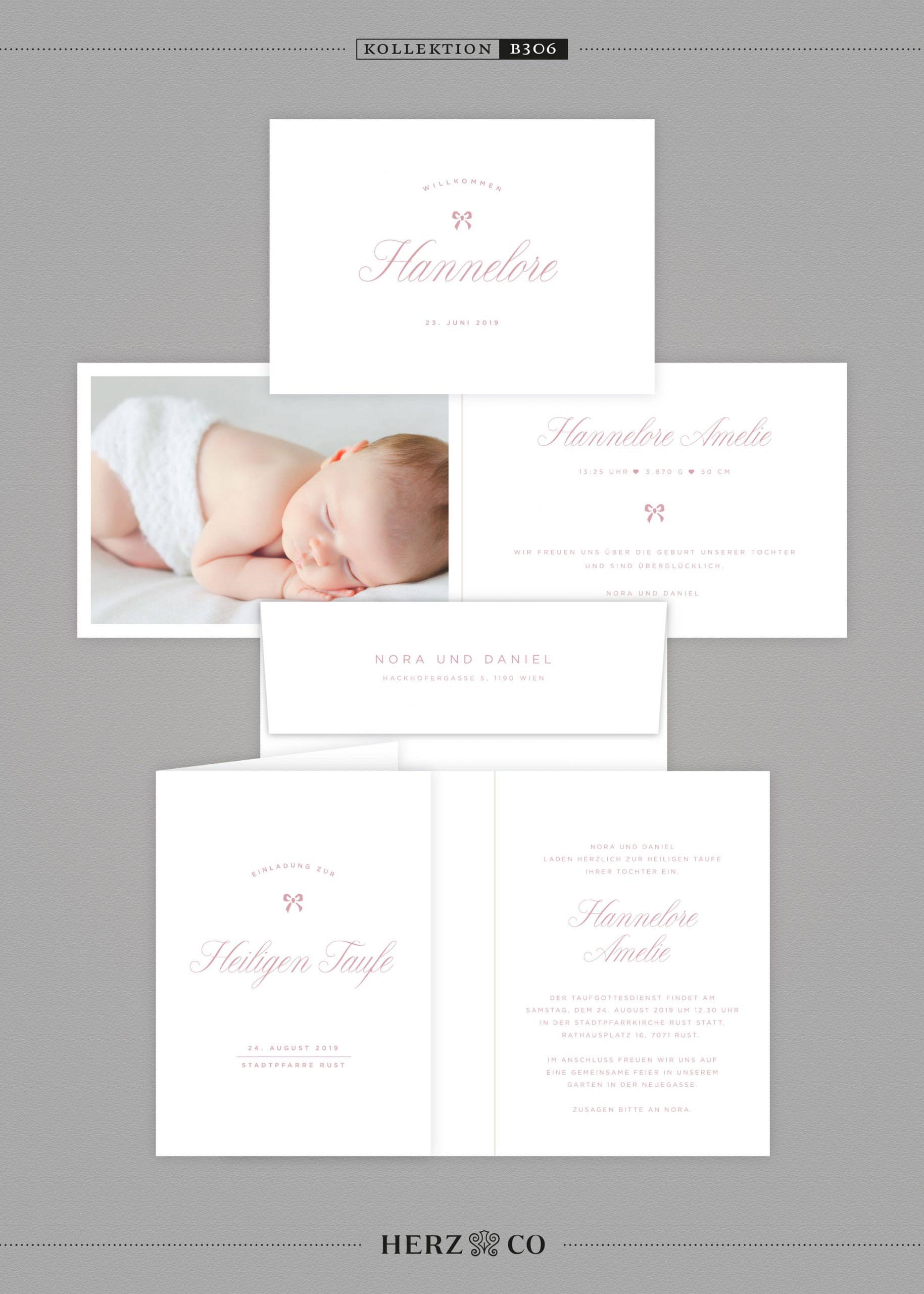 »Kuscheltiere - Klappkarte« B306 – Bild 3