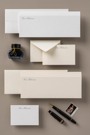 Letterpress Briefset Script