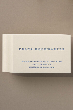 Vistenkarten Serifen, gestrichelt